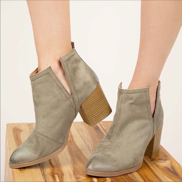Ryder Taupe Suede Bootie